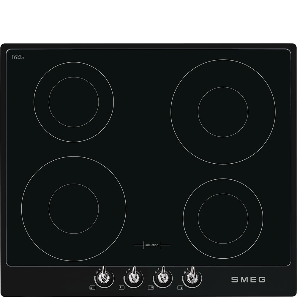 Smeg SI964NM Induktionskochfeld in Schwarz