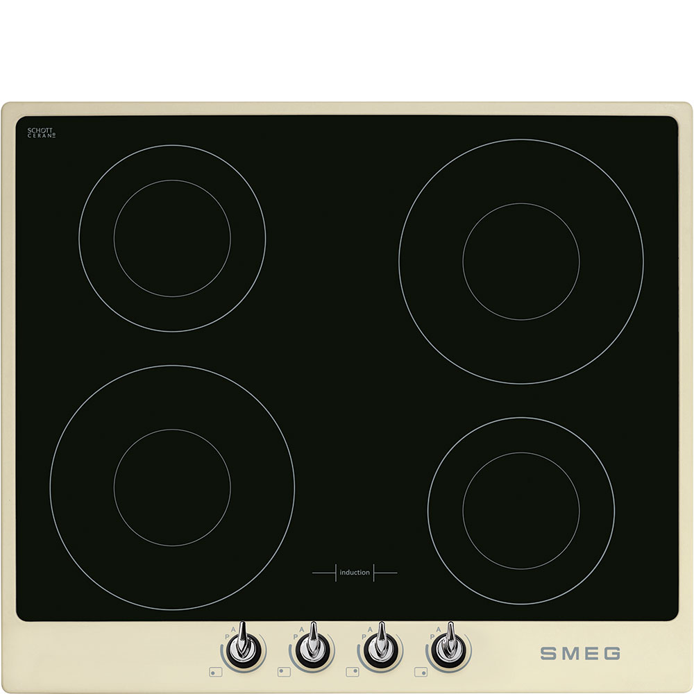 Smeg SI964PM Induktionskochfeld in Creme
