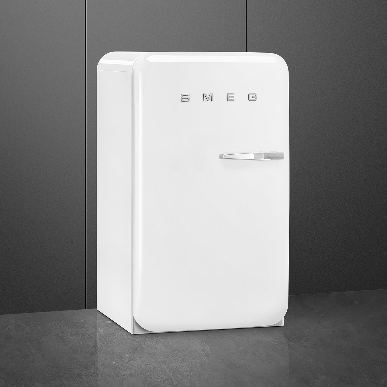 Smeg FAB10HLWH6 Minibar Getränkecenter Weiß – Detailansicht