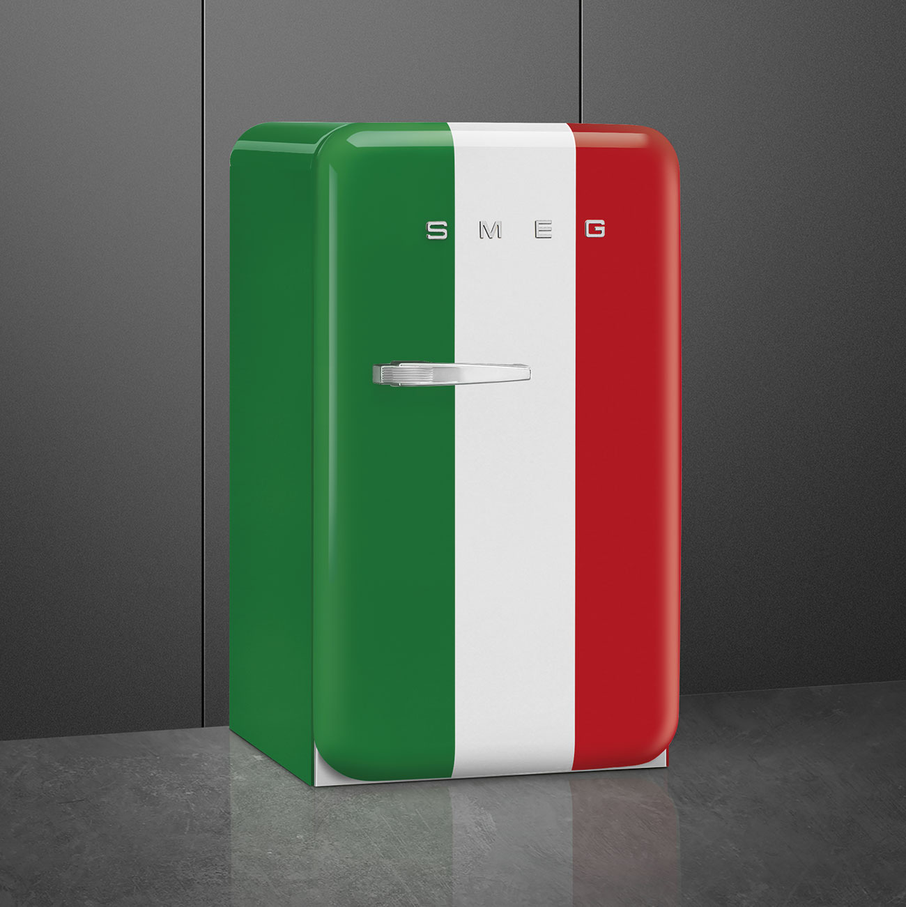 Smeg FAB10HRDIT6 Minibar Getränkecenter Italia – Detailansicht