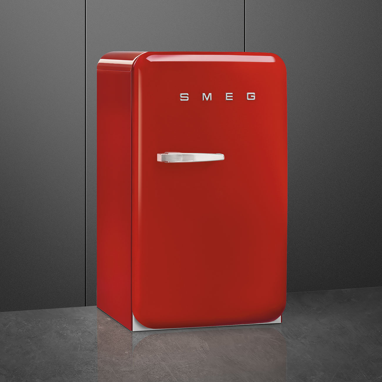 Smeg FAB10HRRD6 Minibar Getränkecenter Rot – Detailansicht
