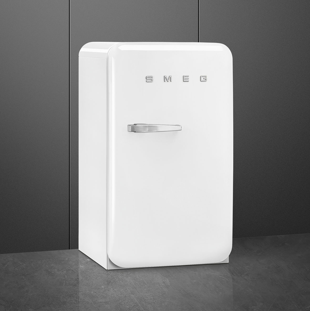 Smeg FAB10HRWH6 Minibar Getränkecenter Weiß – Detailansicht
