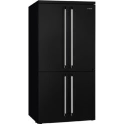 Smeg FQ960BL6 French-Door Kühl-Gefrierkombination in Schwarz