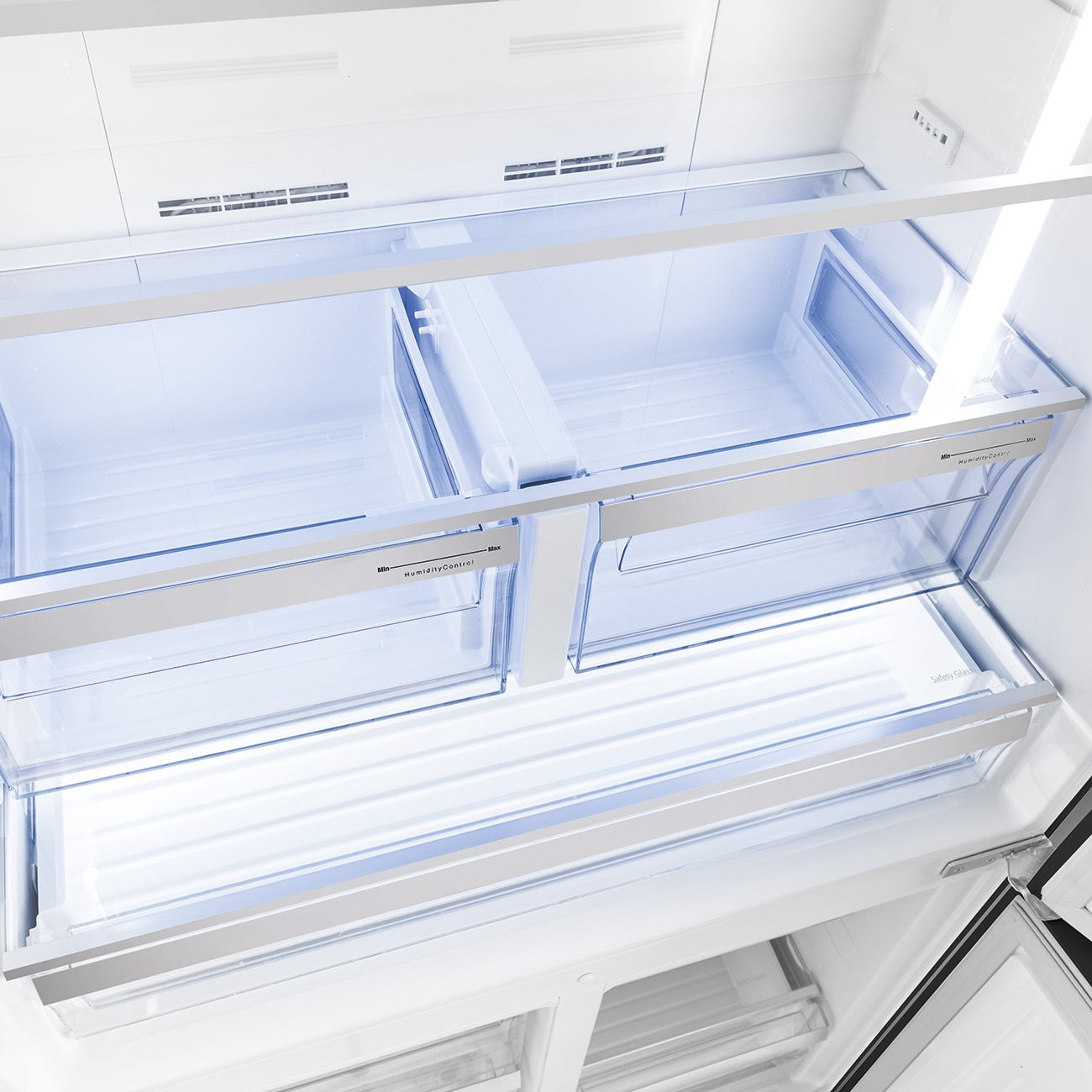 Smeg FQ960BL6 French-Door Kühl-Gefrierkombination Schwarz – Detailansicht