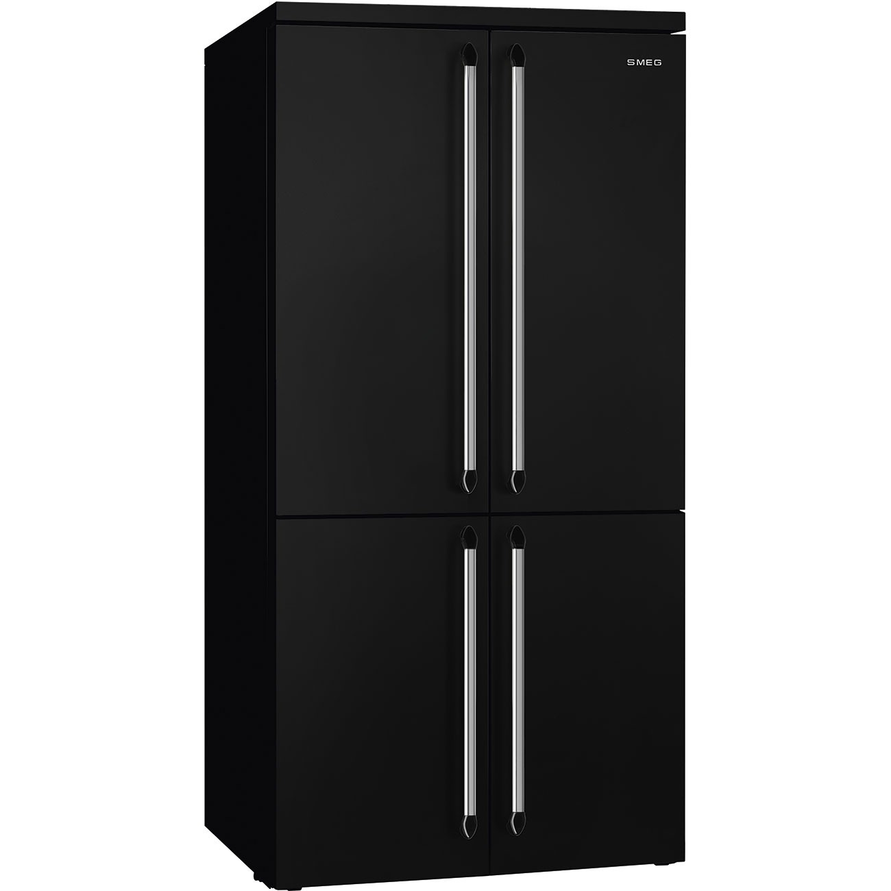 Smeg FQ960BL6 French-Door Kühl-Gefrierkombination in Schwarz