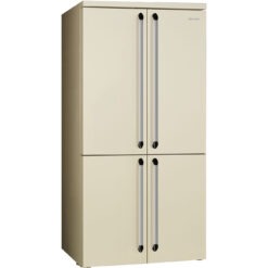 Smeg FQ960P6 French-Door Kühl-Gefrierkombination in Creme