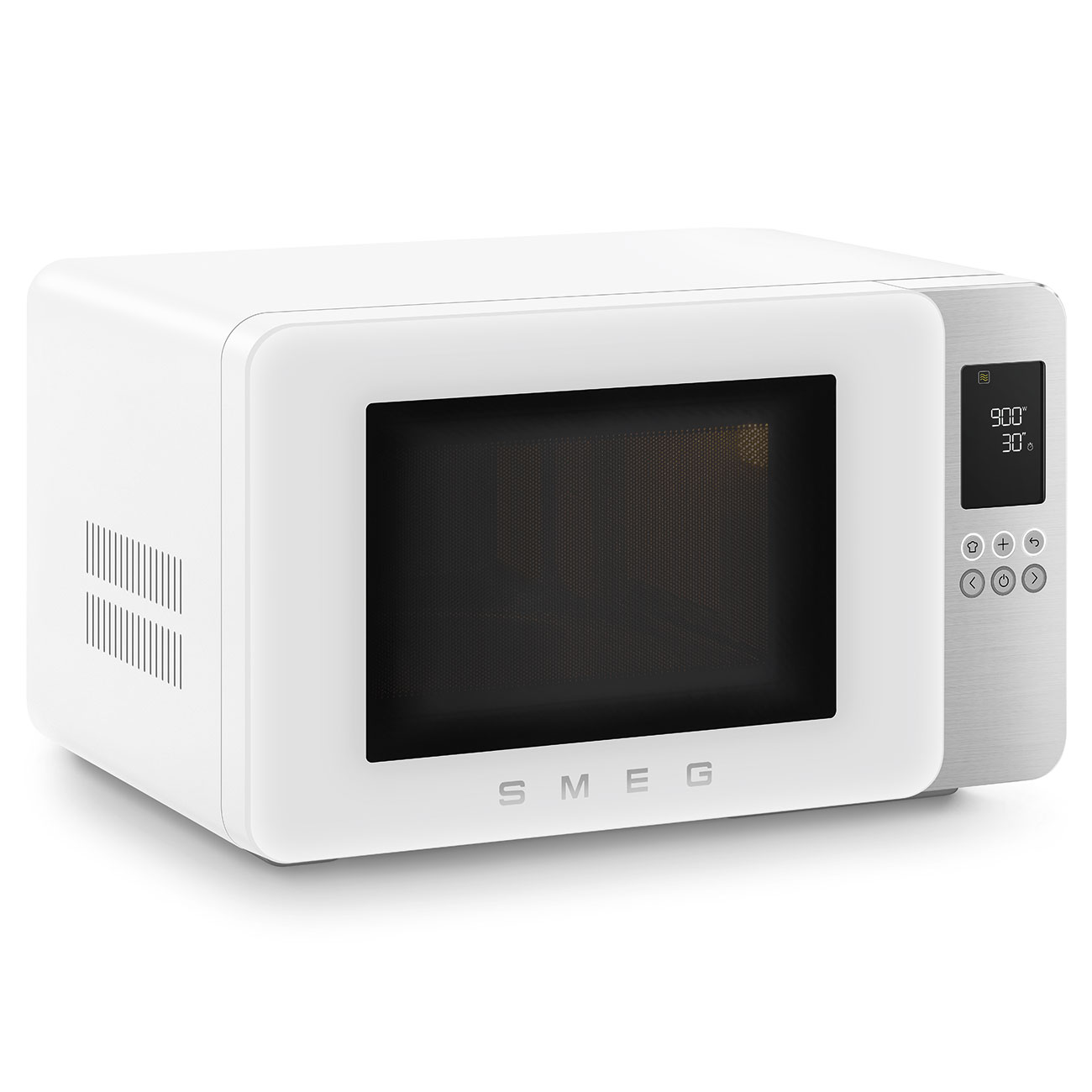 Smeg MOC01WHMEU Mikrowelle Weiß zweite Detailansicht