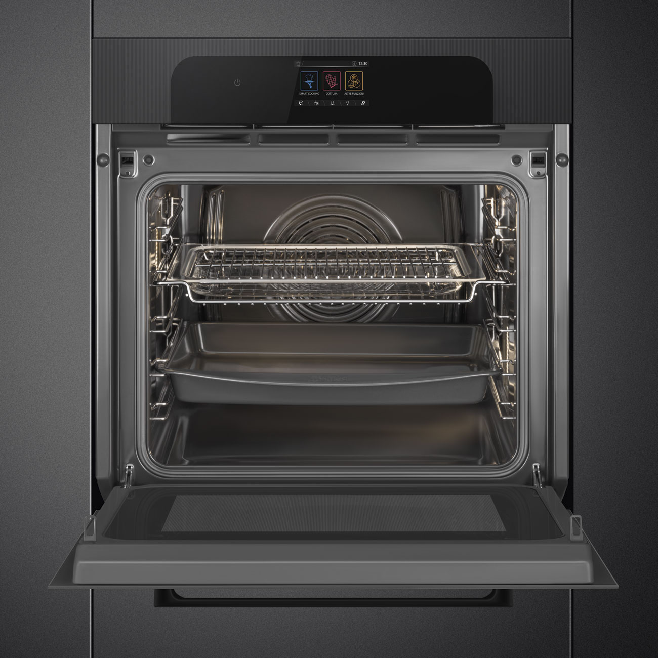 Smeg SO6204M2PB Galileo SpeedwaveXL Einbaubackofen – Ansicht 3