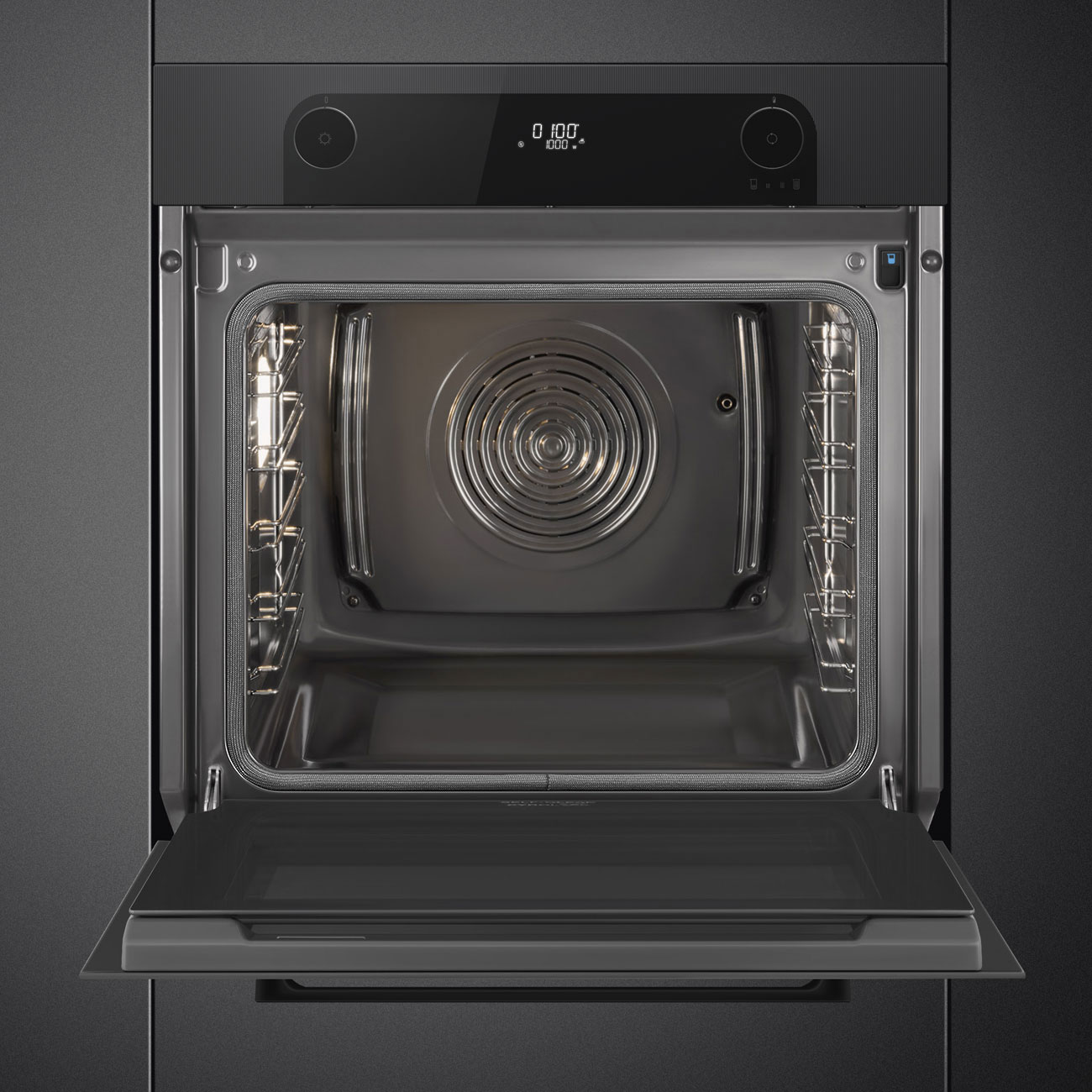 Smeg SOP6201S2B Dampfbackofen in Schwarz – Ansicht 5